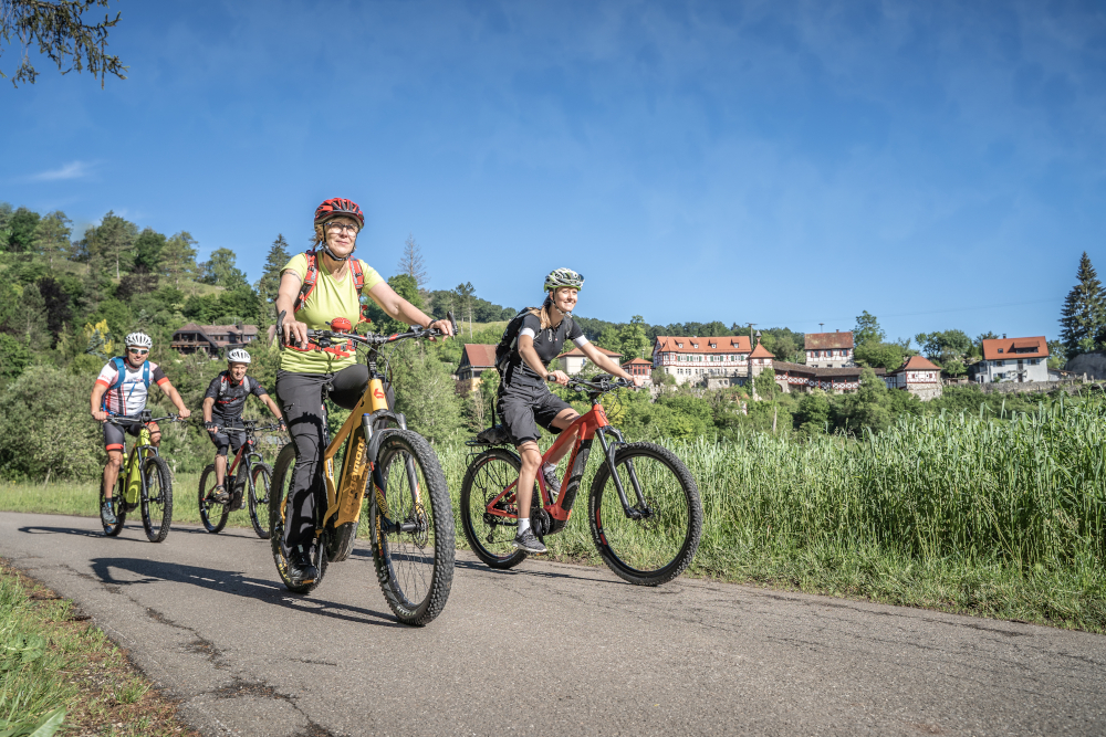 Burg Niedergundelfingen Radweg