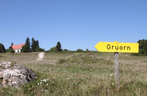 Das Schulhaus in Gruorn hat bereits geschlossen