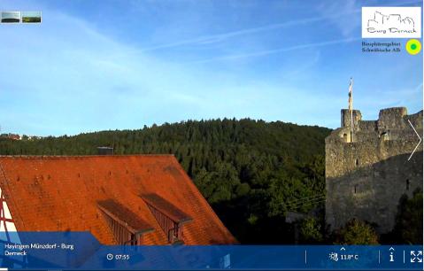LIVECAM: HAYINGEN MÜNZDORF-Burg Derneck