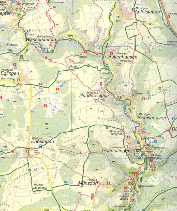 Grillstellen im Gr. Lautertal